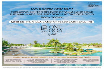 One Goa Gold by The House of Abhinandan Lodha – Premium Villa Land Near Man-Made Sea and Beach in Bicholim, Goa