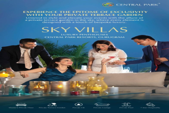 Experience Ultimate Luxury Living at Central Park's Sky Villas in Gurugram