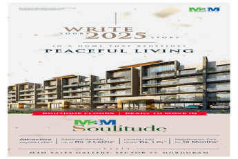 Discover Peaceful Living at M3M Soulitude, Sector 77, Gurugram