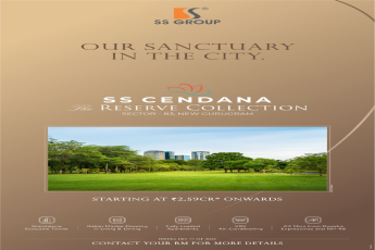 Explore SS Cendana, The Reserve Collection, Starting at ?2.59CR* Onwards, Sector-83, New Gurugram