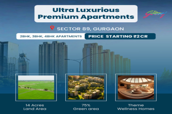 Godrej Properties Unveils Ultra Luxurious Premium Apartments in Sector 89, Gurgaon