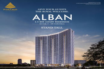 Experience Luxury Living at Pyramid Alban, 3.5 BHK Residences in Sector 71, SPR Gurugram