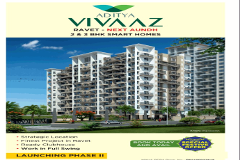 Launching phase 2 at Aditya Vivaaz in Ravet, Pune