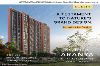 Sobha Aranya: Crafting Eco-Luxe Residences in the Heart of Gurugram's Karma Lakelands