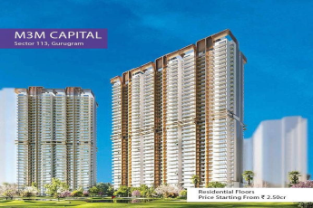 M3M Capital: Premier Residential Floors Starting at ?2.50 Cr in Sector 113, Gurugram