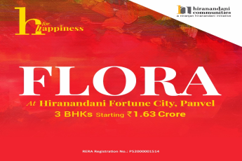 Reside in luxurious homes at Hiranandani Flora in Navi Mumbai