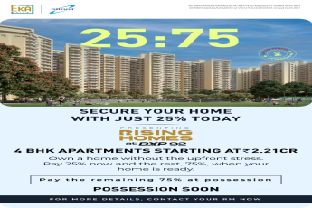 Secure Your Dream Home at Rising Homes, Possession Soon, Starting at ?2.21 Cr