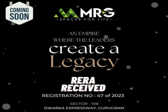 RERA Received at MRG Crown in Sector-106, Dwarka Expressway, Gurgaon