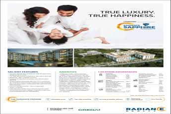 Launching at Radiance Sapphire in Sholinganallur, Chennai