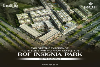 ROF Insignia Park: Premium Plots in Sector 93, Gurugram by ROF Builder