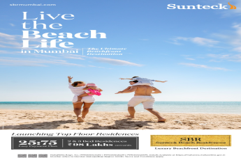 Sunteck Beach Residences, 2 & 3 BHK, Starting at ?98 Lakhs, Mumbai