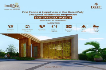 Discover Luxury Living at ROF Insignia Park 2 in Sector-95, Gurugram