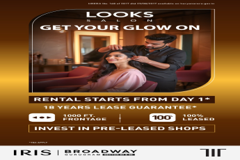 Invest in Pre-Leased Shops at Iris Broadway, Gurugram