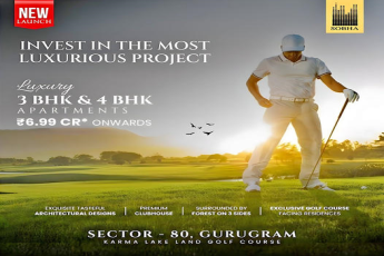 Sobha Realty Presents: The Epitome of Luxury at Karma Lake Land Golf Course, Sector-80, Gurugram