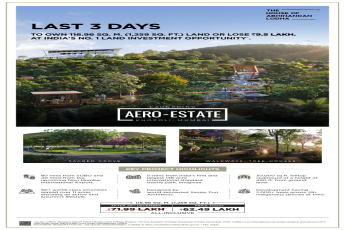 Last 3 Days to Own in Aero-Estate, Khopoli by The House of Abhinandan Lodha at ?62.49 Lakh