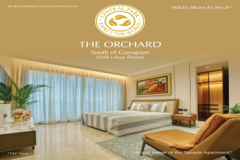 Experience Luxury at The Orchard, Central Park, in South Gurugram from ₹4.99 Cr