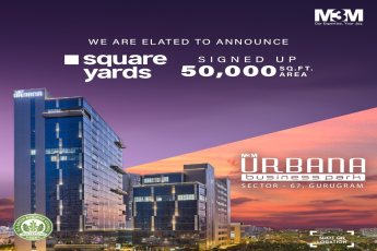 M3M Urbana Business Park Achieves Milestone with Square Yards in Sector 67, Gurugram