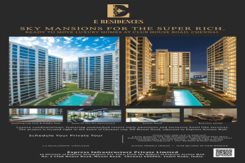 Ready to move luxury homes at Express E Residences in Anna Salai, Chennai