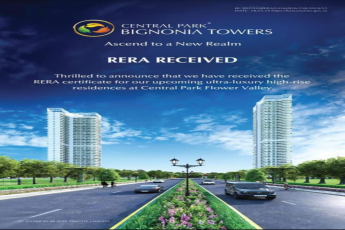 Central Park Bignonial Towers Receives RERA Certificate for Luxurious High-Rise Residences at Flower Valley, Gurugram