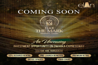 Coming soon at Elan The Mark in Sector 106, Gurgaon