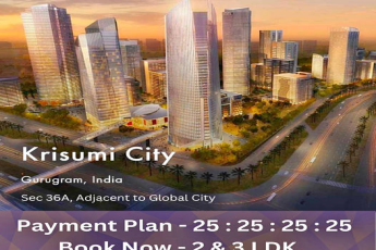 Krisumi City - The Pinnacle of Urban Living in Sector 36A, Gurugram