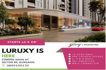 Godrej Properties Unveils 'Luxury Is Here' at Sector 89, Gurugram: A Beacon of Sophistication Starting at ?2.5 Cr