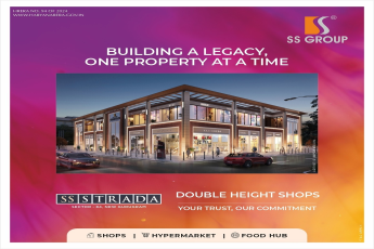 SS Strada: Building a Legacy of Double Height Shops in Sector 84, New Gurugram