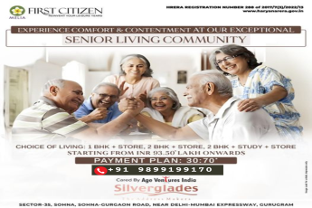 Discover Comfort and Community at Silverglades First Citizen Senior Living in Sector-35, Sohna by Age Ventures India