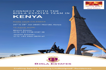 Join Birla Estates in Nairobi, 24th to 28th Jan 2025