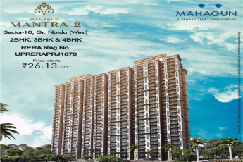 Mahagun Mantra II gives you a perfect dream home in Greater Noida