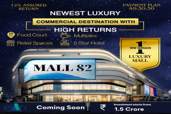 Elan Presents Mall 82: The Pinnacle of Retail Luxury in New Gurgaon