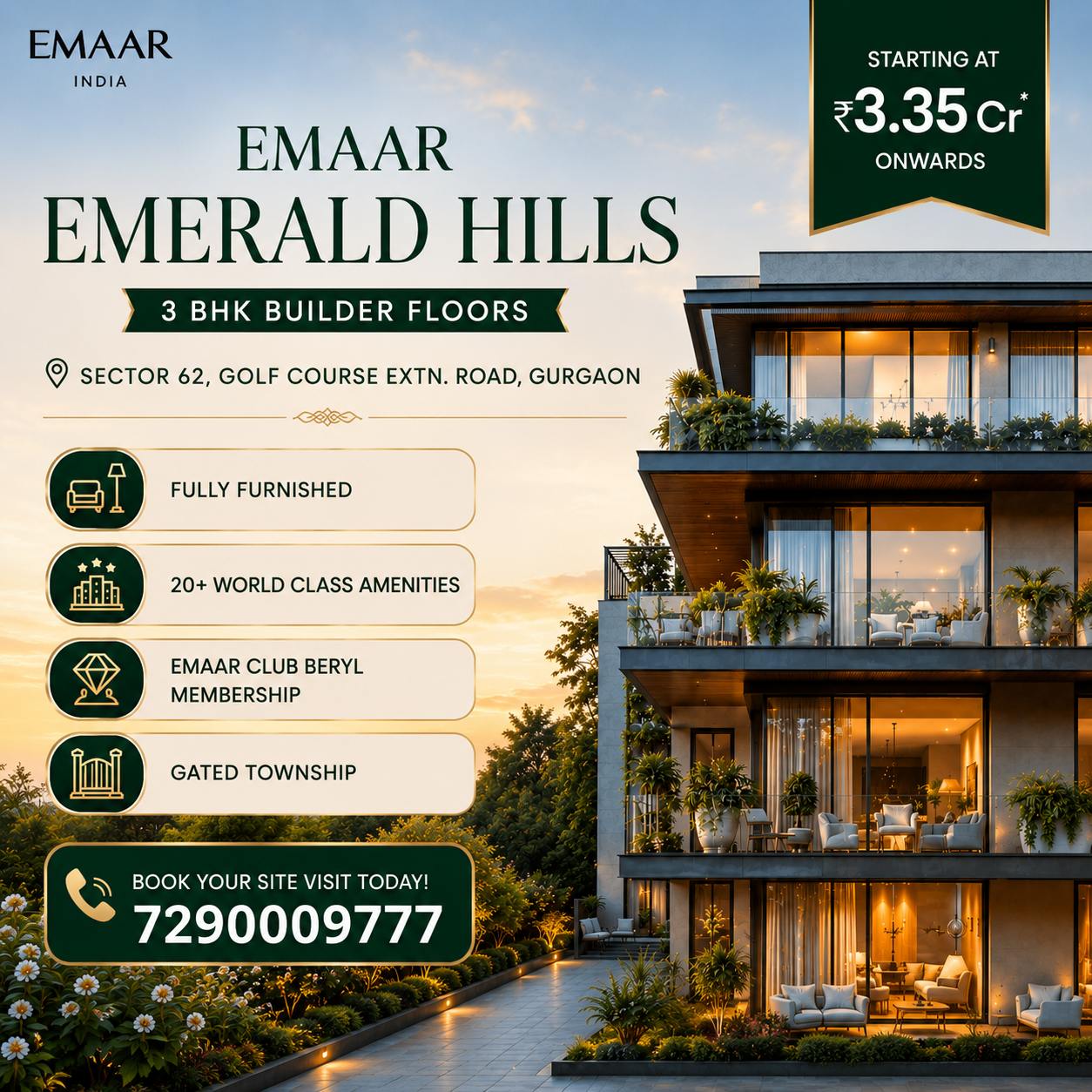 Emaar Emerald Hills Floors Image