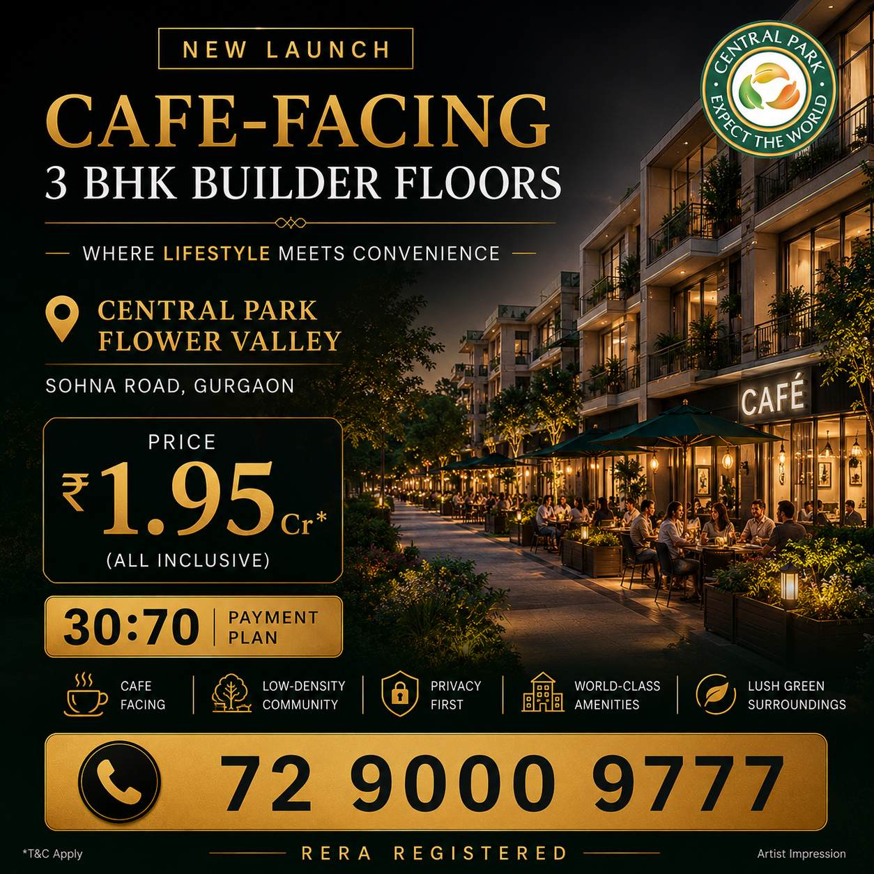 Cafe Facing Luxury Floors Image