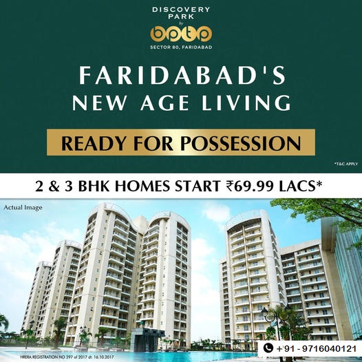 BPTP's Discovery Park in Sector 80, Faridabad: Embrace Modern Living Update