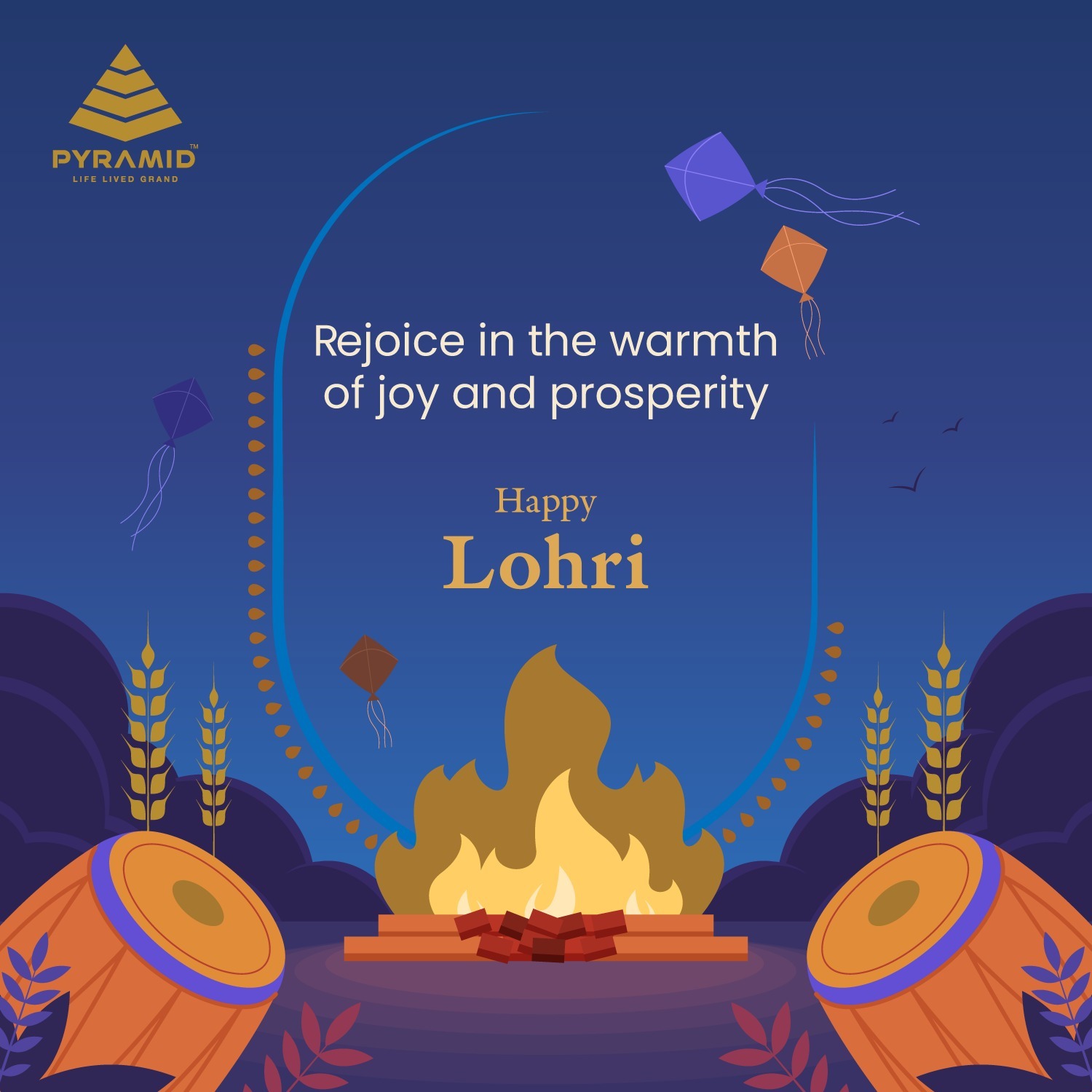 Pyramid Group Celebrates the Festival of Lohri with Heartwarming Festivities Update