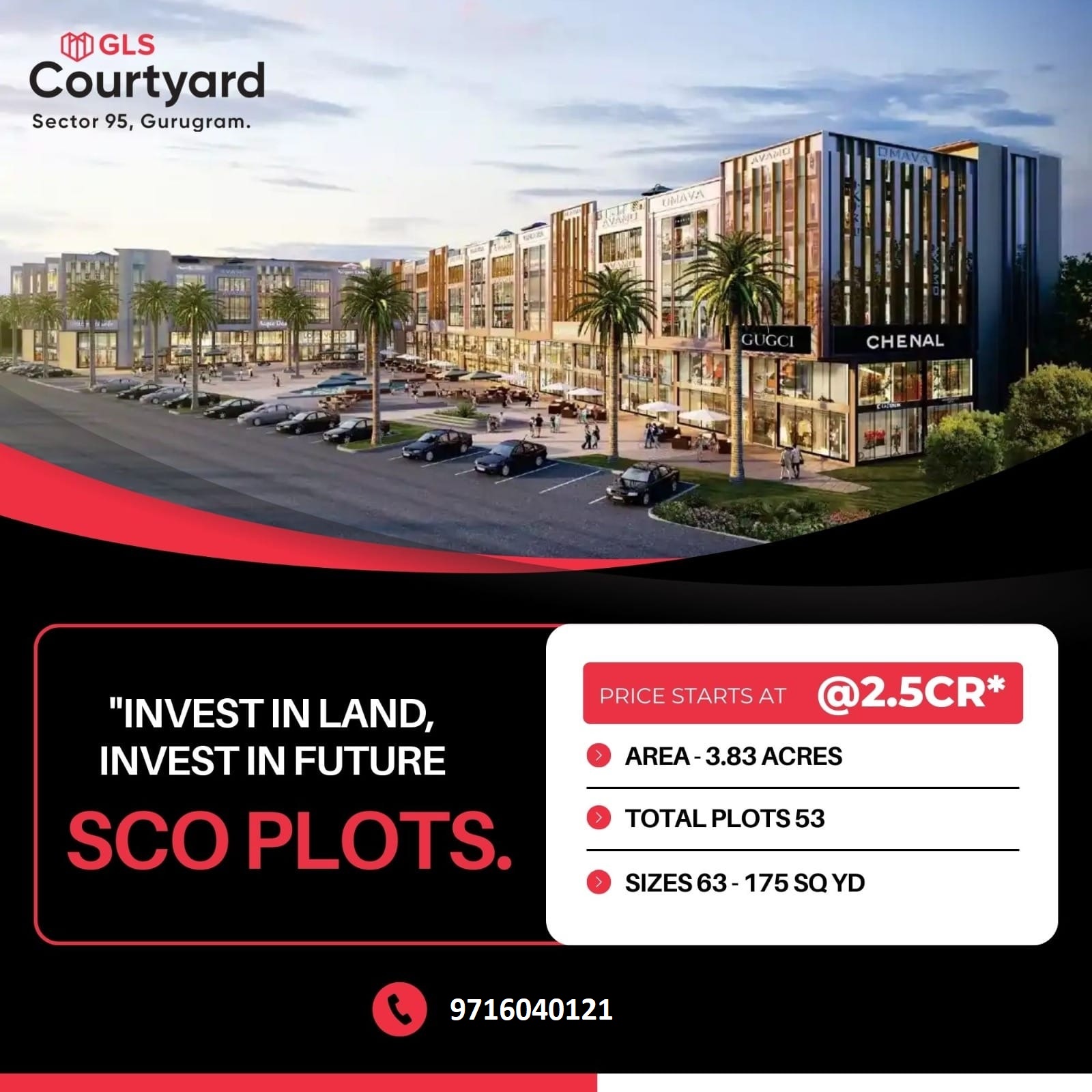 GLS Courtyard: A Modern Commercial Haven in Sector 95, Gurugram Update