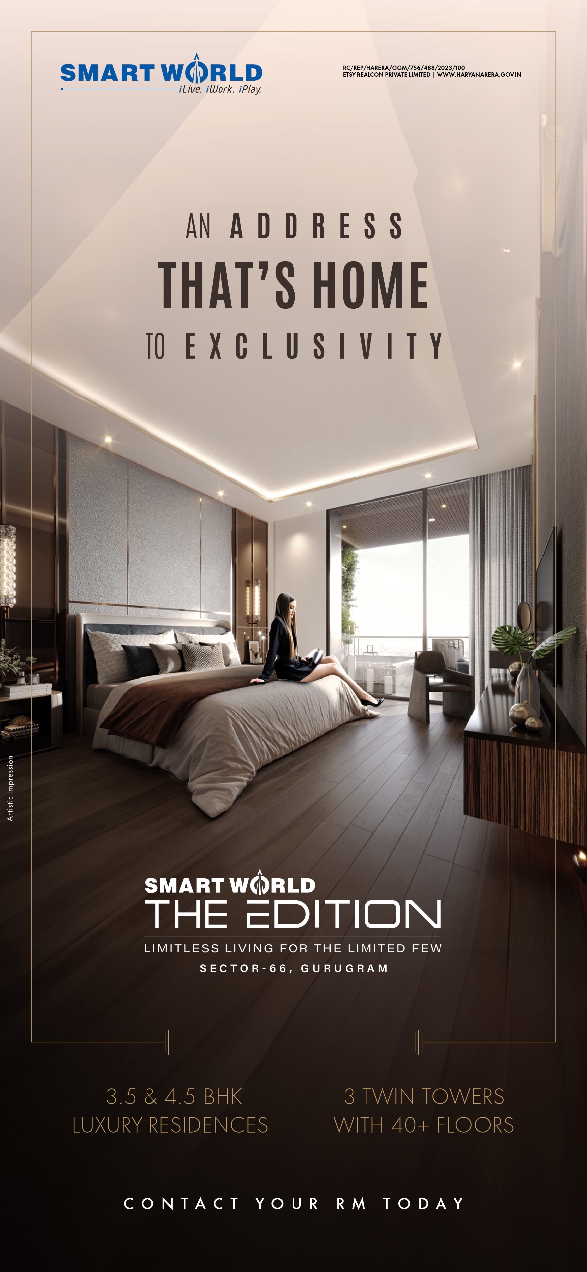 Smart World The Edition: Redefining Luxury with Sky-High Residences in Sector-66, Gurugram Update