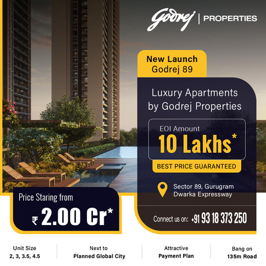 Godrej 89: A New Chapter of Elegance in Sector 89, Gurugram Update