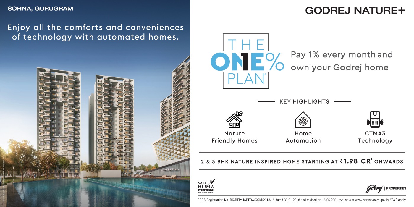 Own Your Dream Home at Godrej Nature+, Sohna, Gurugram from ₹1.98 CR Update