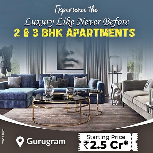 Experience Luxury Living: 2 & 3 BHK Apartments in Gurugram Update