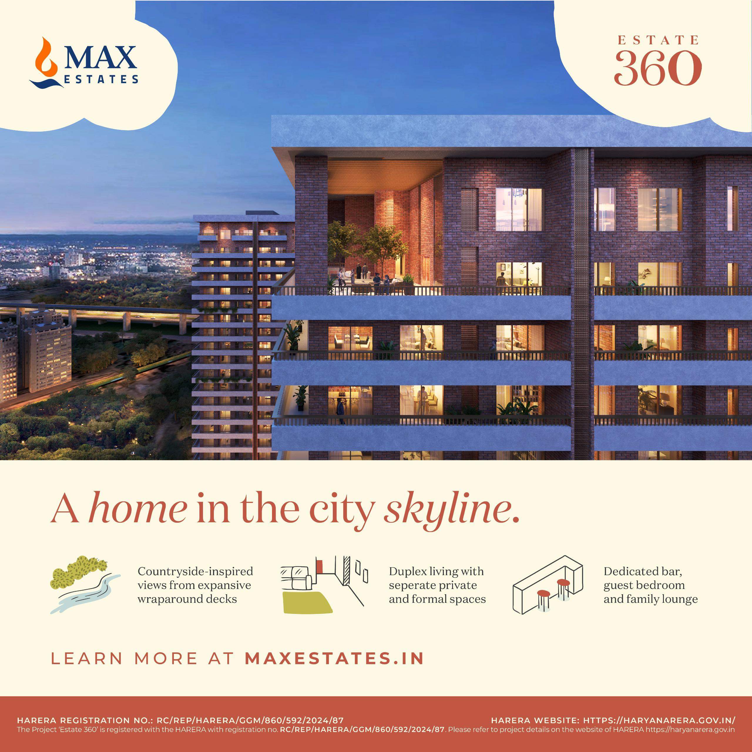 Discover Estate 360 by Max Estates - Where City Views Meet Serenity Update