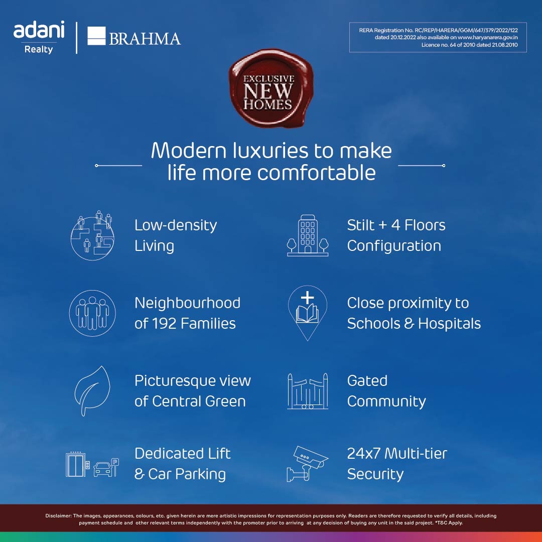 Experience Elegant Living at Brahma Adani Realty's New Project in the Heart of the City" Update