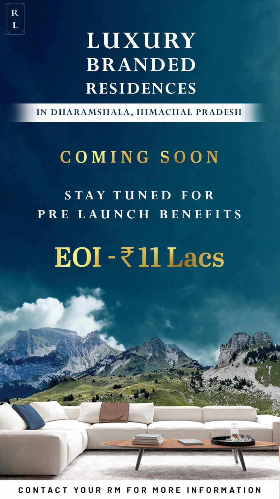 RL's Luxury Branded Residences: Exclusivity Awaits in Dharamshala, Himachal Pradesh Update