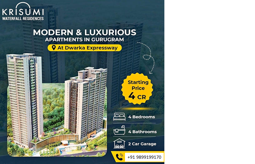 Krisumi Waterfall Residences: Redefining Luxury at Dwarka Expressway, Gurugram Update