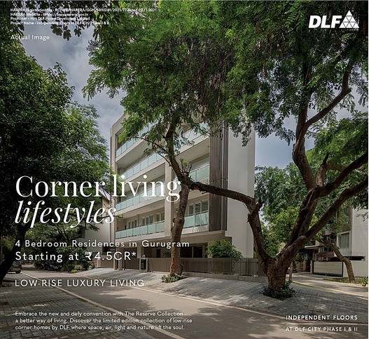 DLF Presents Corner Living Lifestyles: Exclusive 4 Bedroom Residences in Gurugram Update