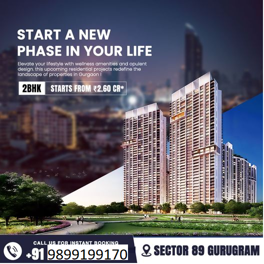 Embark on a Luxurious Journey at Sector 89, Gurugram: Premium 2BHK Residences Starting at ?2.60 Cr Update