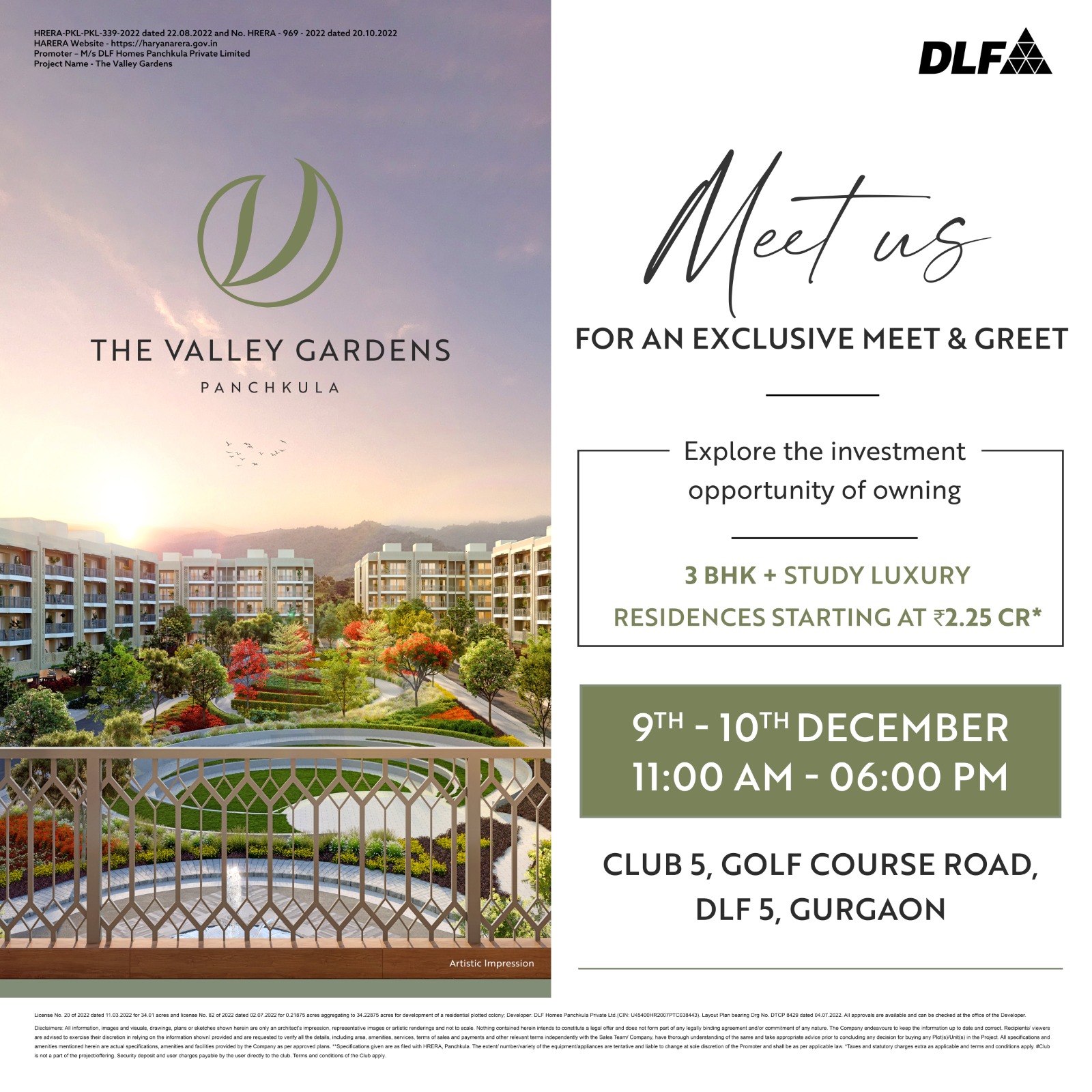 DLF The Valley Gardens Panchkula: A Confluence of Luxury and Nature Update