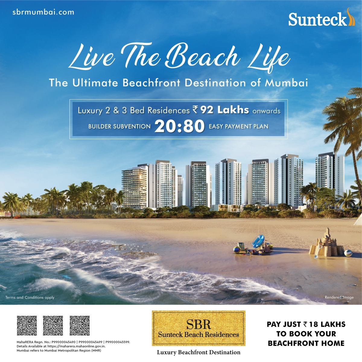 Experience Luxury Beachfront Living with Sunteck Beach Residences in Mumbai Update