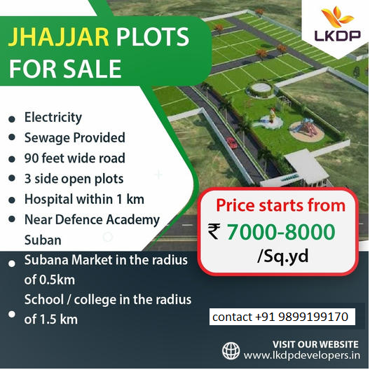 LKDP Developers Announce Prime Jhajjar Plots for Sale - Secure Your Piece of Serenity Update