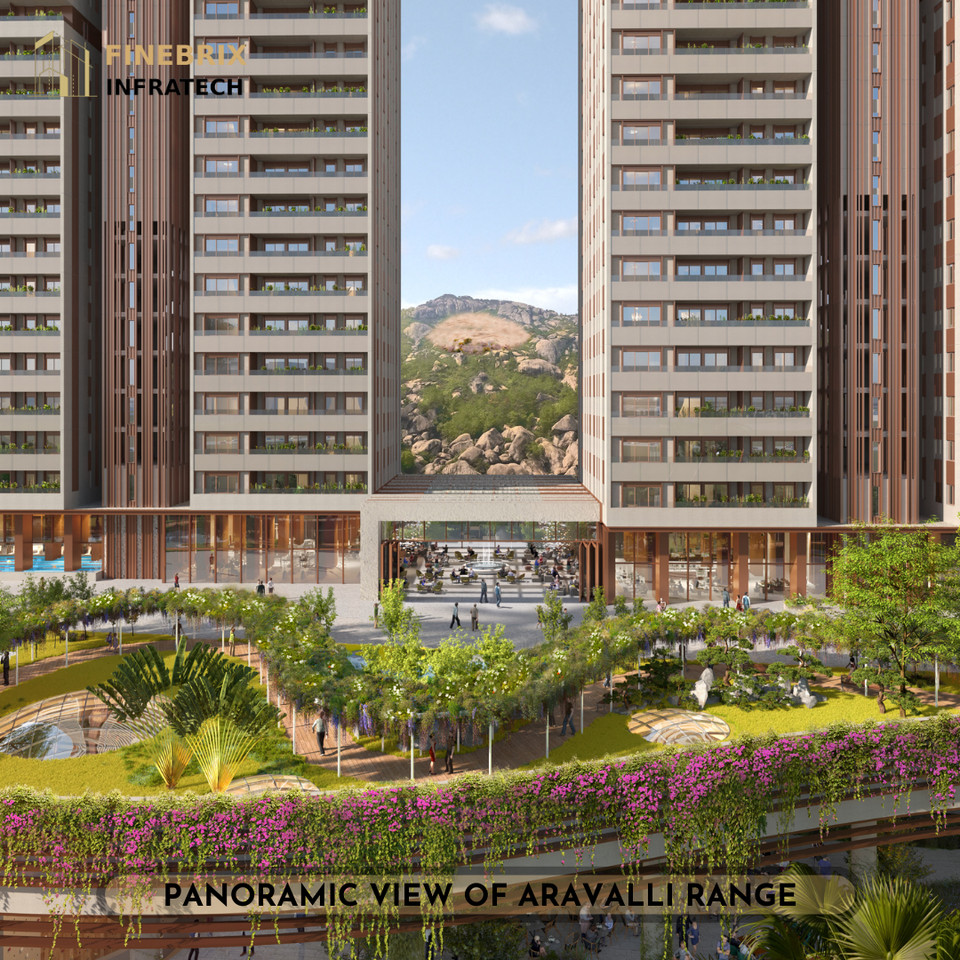 Finebrix Infratech's Scenic Splendor: Majestic Living with a Panoramic View of Aravalli Range Update